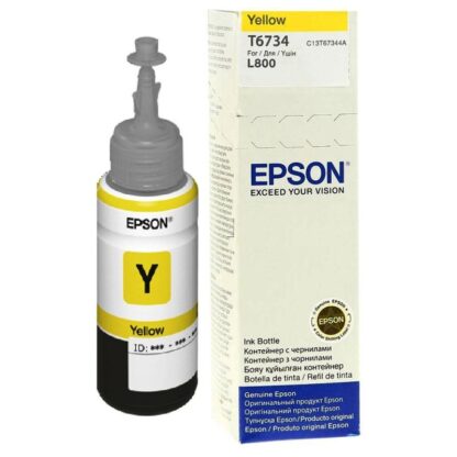 EPSON T6734 YELLOW INKJET BOTTLE - Image 2