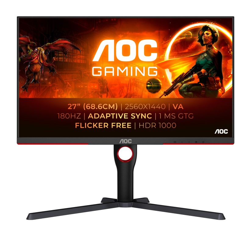 Monitor AOC 27" Q27G3XMN/BK
