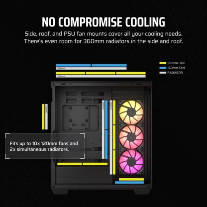 Corsair Case 3500X Mid-Tower ARGB Black - Image 15