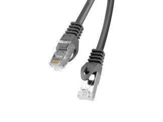 Patch cord Lanberg Cat.6 UTP 1M black