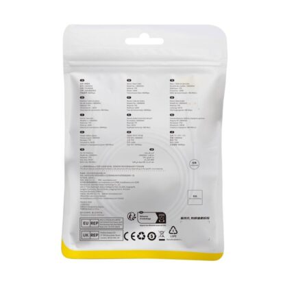 Baseus Pudding Cable 100W, 1.2m, white - Image 9