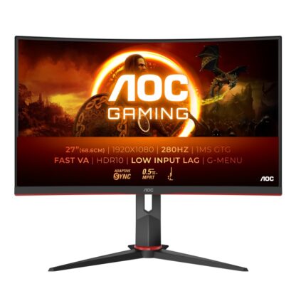 Monitor AOC 27" C27G2Z3/BK - Image 2