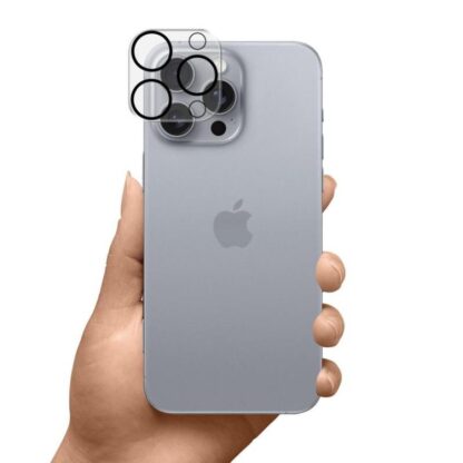 Camera protection film 3mk Lens Protection Pro™, Full cover for iPhone 16 Pro/16 Pro Max - Image 5