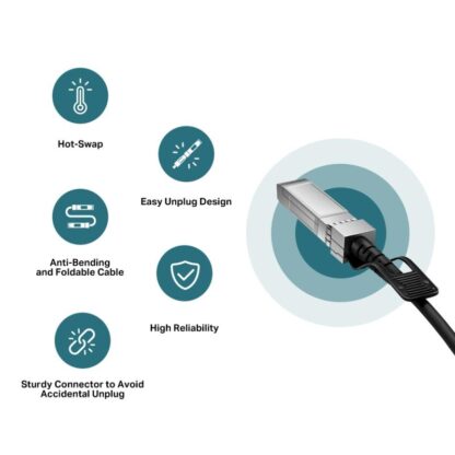 TP-LINK 10G SFP+ DIRECT ATTACH CABLE 3M - Image 8