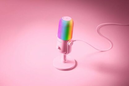 Razer Seiren V3 Chroma RGB pink microphone - Image 10