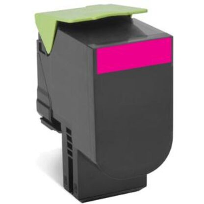 LEXMARK 80C2HME MAGENTA TONER - Image 2
