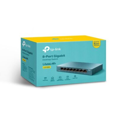 TP-LINK 8-PORT GIGABIT SWITCH LS108G - Image 8