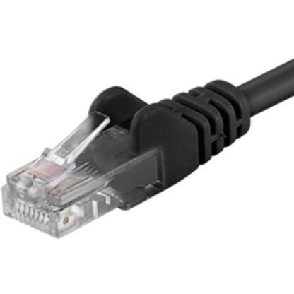 PACHCORD UTP RJ45 Cat.5e 0.25m BLACK - Image 2