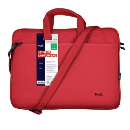 Trust Bologna Bag ECO 16" laptops red - Image 12