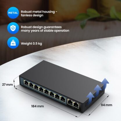 Extralink CERES PoE Switch - Image 9