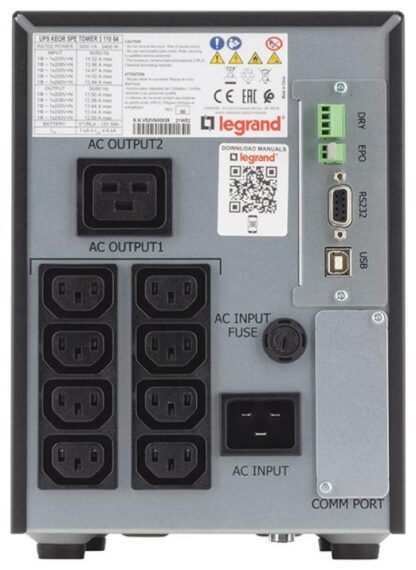 KEOR SPE TOWER 3000VA /2400W , Outlet 8 - Image 6