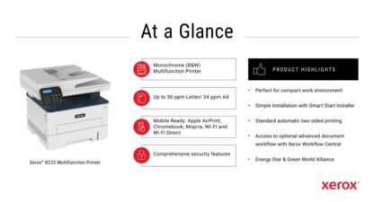 XEROX B225V_DNI  MONO LASER MFP - Image 10