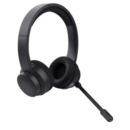 Trust Ayda WS ENC headphones, black - Image 6