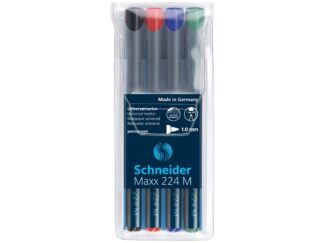 Permanent OHP Marker 1mm4 / set Schneider 224