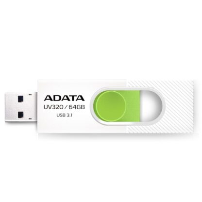 USB UV320 64GB WHITE / GREEN RETAIL - Image 4