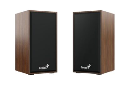 SPEAKERS GENIUS SP-HF180 2.0 6W USB WOOD - Image 4