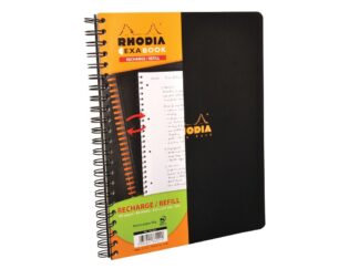Refill organizer notebook Rhodia Exabook, A4+, 4 punched