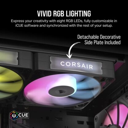 Cooler Corsair iCUE LINK RX140 RGB BLACK - Image 6