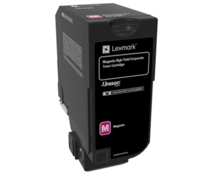 LEXMARK 84C2HME TONER CARTRIDGE MAGENTA - Image 2
