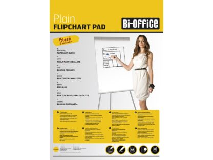 Refill flipchart 40 sheets white standard