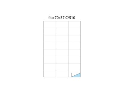 Labels 24 / A4 70x37 100 / box