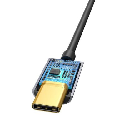 Baseus Adapter Cable 12cm, gray - Image 7