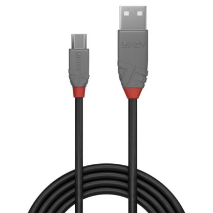 Lindy 5m USB 2.0 Type A to MicroUSB Cable, Anthra Line - Image 6