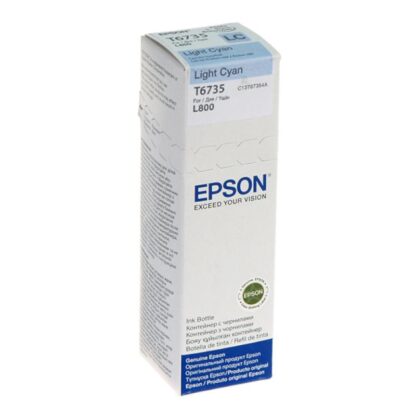 EPSON T6735 LIGHT CYAN INKJET BOTTLE - Image 2