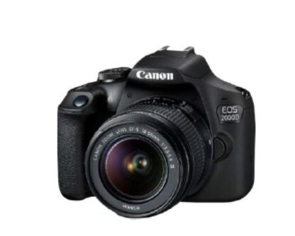PHOTO CAMERA CANON KIT 2000D + 18-55 IS II - Image 10