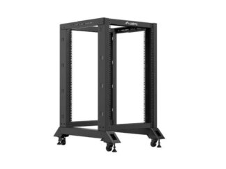 Rack deschis 19" 18U, 600x800, negru