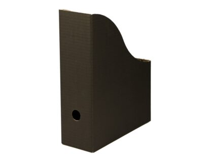 Support for colored cardboard magazines