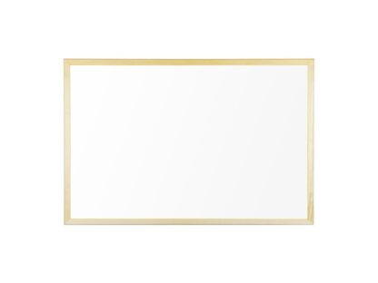 Whiteboard nonmagnetic, in wooden frame 60x40cm