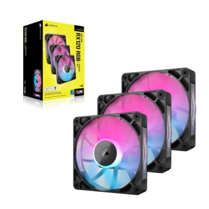 Cooler CorsairiCUE LINK RX120 RG BLACK - Image 6