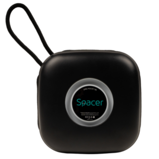 Boxa Spacer portabila, 5W RMS, 5h, negru