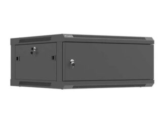 19" Wall Rack Cabinet, 4U Black