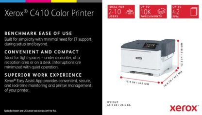 XEROX C410V_DN COLOR A4 PRINTER - Image 12