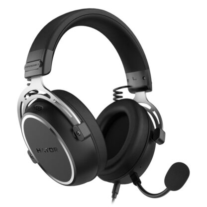 Hator Hypergang 3 Wired Headphones, Black