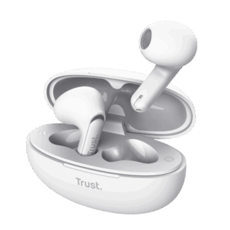 Trust Yavi wireless headphones, wjjite