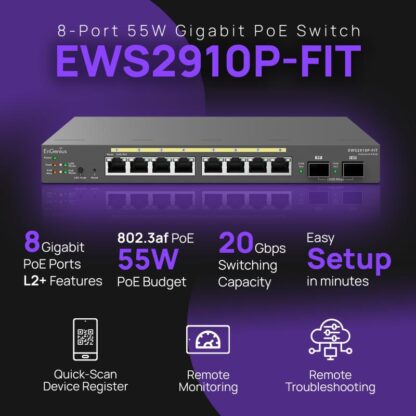 EnGenius Managed Desktop 8-port GbE 55W - Image 6