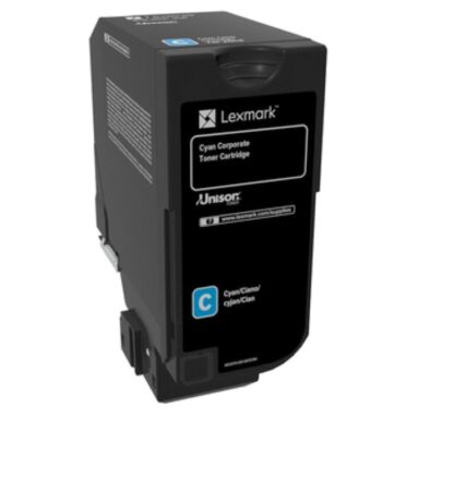 LEXMARK 74C20CE TONER CARTRIDGE CYAN - Image 2