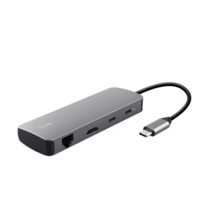 Adapter Trust Dalyx 8 in 1, gray