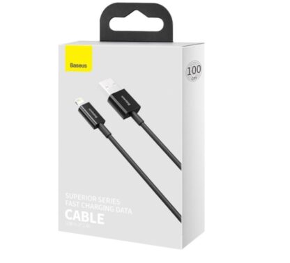 Cable Baseus Superior CALYS-A01 1m, black - Image 5