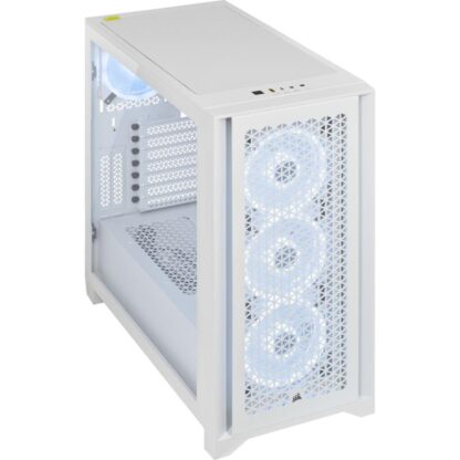 Corsair iCUE 4000D RGB AIRFLOW MID TOWER White - Image 8