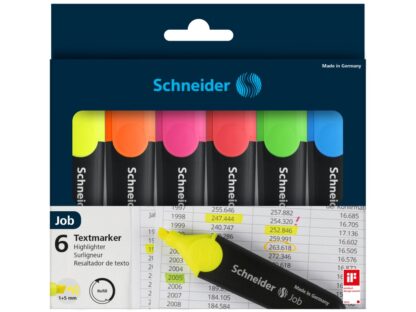 Wallet highlighter Job Schneider x6 colors/set