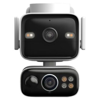 Solar-Powered Dual-Lens Pan/Tilt Cam kit