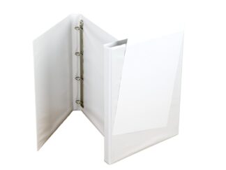 Ringbinder 25mm, 4 rings with pocket