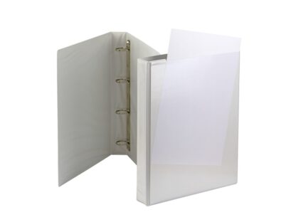 Ringbinder 40mm, 4 rings with pocket