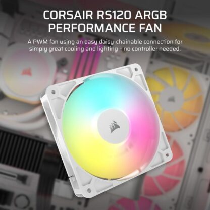 Corsair RS120 fan ARGB WHITE - Image 11