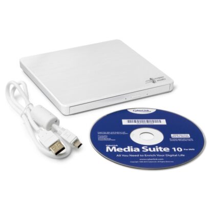 Ultra Slim Portable DVD-R White GP60NW60 - Image 7