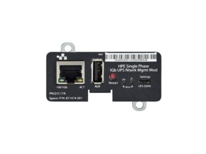 HPE SINGLE PHASE 1GB UPS NTWRK MGMT MOD - Image 2